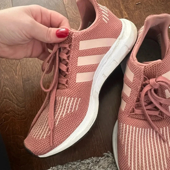 Woman’s Pink Adidas sneakers - Picture 6 of 7